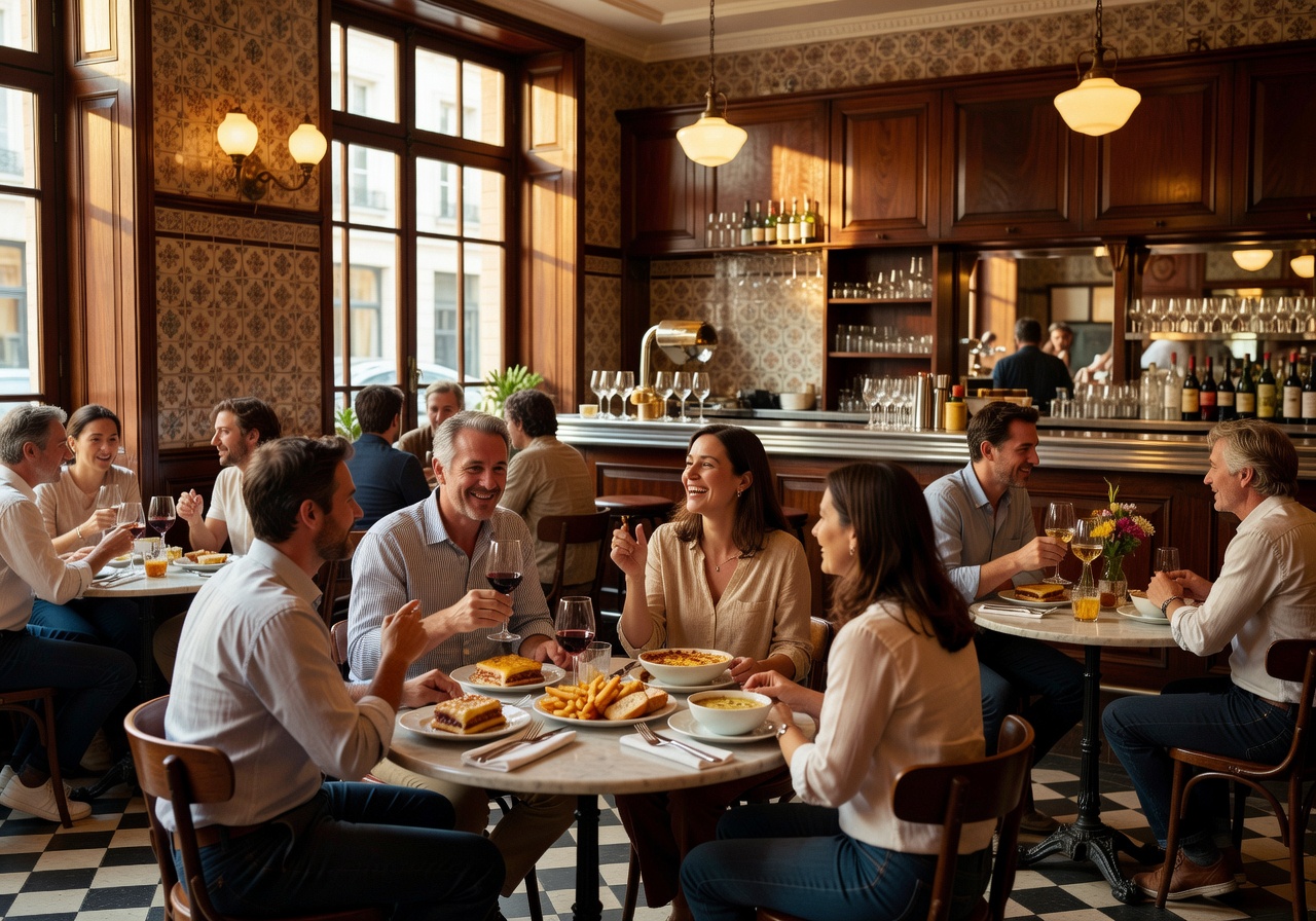 Brasserie casual dining